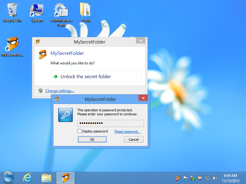 Folder Locker For Windows Vista